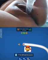 Gamer Girl QueenNamie333's Sultry Solo Session: Squirts & Big Tits