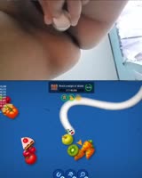 Gamer Girl QueenNamie333's Sultry Solo Session: Squirts & Big Tits