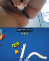 Gamer Girl QueenNamie333's Sultry Solo Session: Squirts & Big Tits