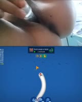 Gamer Girl QueenNamie333's Sultry Solo Session: Squirts & Big Tits
