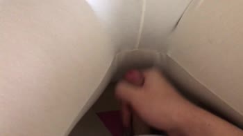 FetishFantazy's Leaky Precum Delight in Tight Camel Toe Yoga Leggings
