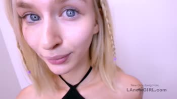 Sultry Blonde Teen (18+) Steals the Show in Casting Couch Audition