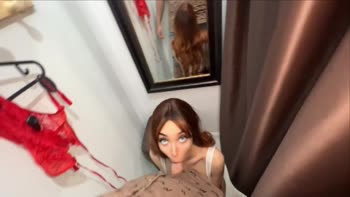 MissRedStar's Stepdaddy Seduction in Mall Madness