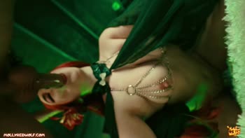 MollyRedWolf's Windranger Cosplay POV - Rough Sex & Cumshot Delight