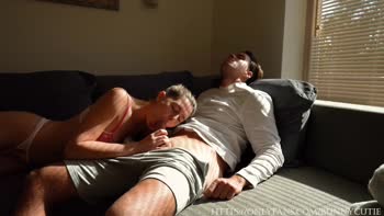 Kelly Aleman's Step Sister Anal Creampie - Doggy Style Rough Sex