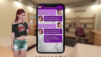 SUMMER IN THE CITY #6 Lesbian Visual Novel Gameplay [HD]