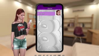 AVN Teller's Summer Heat: Lesbian Visual Novel Adventure
