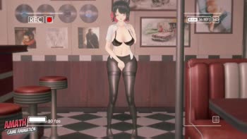 AmathGameAnimation - Ellen Joe's Sizzling Solo: Big Tits & Perfect Ass in HD Cartoon