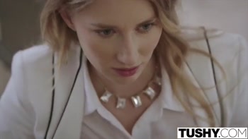 TUSHY.com - Submissive secretary punished and sodomised