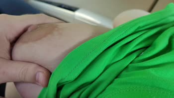 Public Encounter: Hands-On Exploration of Perfect Big Boobs