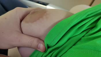 Public Encounter: Hands-On Exploration of Perfect Big Boobs