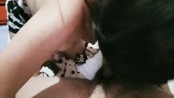 Sweet Pinay Student's Sensual Blowjob Delight