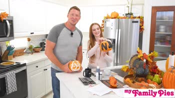 Harley Love Seduces Pierce Paris for a Halloween Creampie