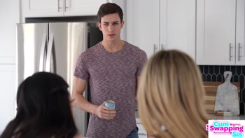 Stepbrother Walks in on Lulu Chu & Demi Hawks Scissoring with a dildo between them S5:E2