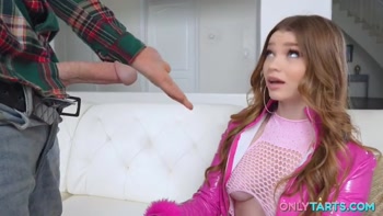 Busty green eyed girl seduce stepfather's friend - FREE FULL VIDEO by OnlyTarts