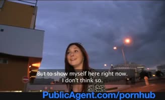 Public Seduction: Czech Brunette Enjoys Steamy Outdoor Fling