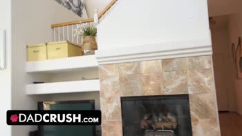 Redhead Stepdaughter's First Anal with Step Daddy POV