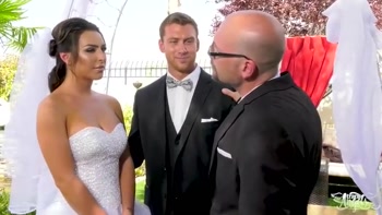 Chanel Santini's Blushing Bride Seduction: A Ravenous Appetite for Cock