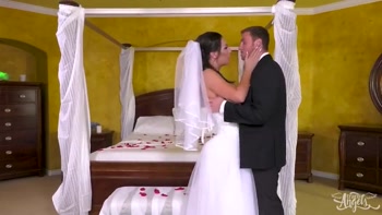 Chanel Santini's Blushing Bride Seduction: A Ravenous Appetite for Cock