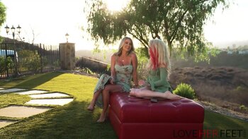 Lola Fae & Andi Avalon's Sizzling Foot Worship