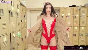 Julia James Goes Crazy When Client Whips Out Cock In The Club