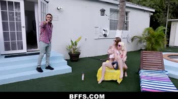 BFFS - l Party Girls Tag Team Big Ethnic Cock