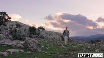 TUSHY Feisty Redhead Audrey Reid Puts Her Man To The Test In Passionate Outdoor Anal Adventure