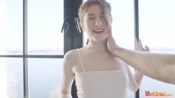 Pearl's Passionate Pigtails: Teen (18+) Craves Hungry Cock