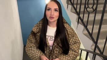 Amgbombaaa's Cheating Public Blowjob: Smoking Hot Cumshot