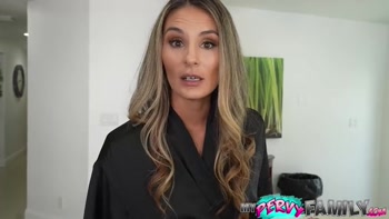 Dad Almost Catches Me & My Stepmom in Our Messed Up Morning Routine! - Mandy Rhea