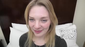 Wholesome Blonde Teen (18+)'s Big Dick POV Blowjob Debut