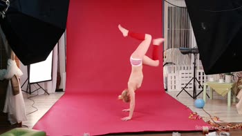 Mischele Lomar's Perfect Form: Gymnastic Delights