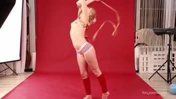 Mischele Lomar's Perfect Form: Gymnastic Delights