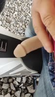 The Country Girl's Wild Public Ride: Solo Masturbation on Two Wheels