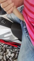 The Country Girl's Wild Public Ride: Solo Masturbation on Two Wheels