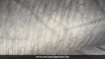 Natalia Delgado Swallows Cum While Giving a Deep Throat Blowjob in Car