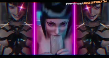 Sweet Life Hentai Y - Sweet Life's Neon Rhapsody: Anime Sex Party