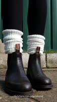 PBGCovered's Leather Boot Obsession: Saggy Tits Exposed in Public