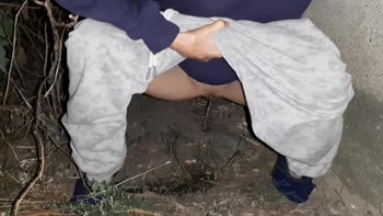 lesbian_illusion - Lesbian Illusion's Step Fantasy: Public Pissing, Fingering & Mutual Orgasm