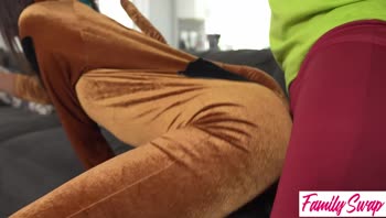 Horny Hime Marie Sparks Swap Orgy w/ Aiden Ashley for Swap-Snack Full of Delicious Dicks