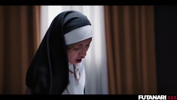 Futanari Nun's Big Cock Surprise: Chloe Temple & Clara Trinity