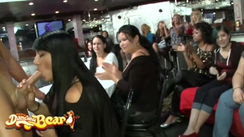 DANCING BEAR - These Horny Hotties Suck Every Dick In Sight At The Ultimate Ladies Night Bash