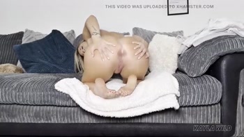 Foot Fetish Solo with Wrinkled Soles and Pussy Fingering Featuring Kayla Wild