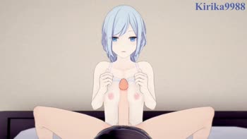 Kirika9988's Intense Bedroom Romp with Kanade Yoisaki in 60FPS HD