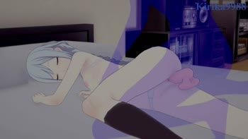 Kirika9988's Intense Bedroom Romp with Kanade Yoisaki in 60FPS HD