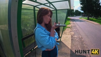 HUNT4K. Babe cheated, but one can forgive for her perfect body