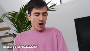 REALITY KINGS - Sexy  MILF Anissa Kate Can't Help Getting Horny After Catching Her Stepson Jordi Masturbating