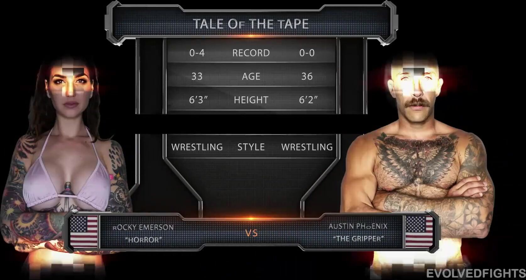 Rocky Emerson vs Austin Phoenix - Real Life Couple Intense Sex Fight
