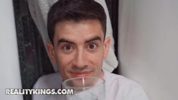 REALITY KINGS - Jordi The Plumber Gets A Good Look At Mariska's & Sharon White's Asses Before He Fucks Them Both
