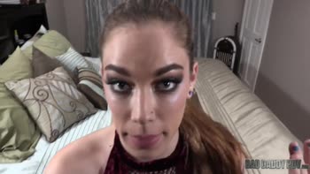 Bobbi Dylan's Creampie Plea: Teen (18+) Stepdaughter Sucks & Fucks Her Stepdaddy
